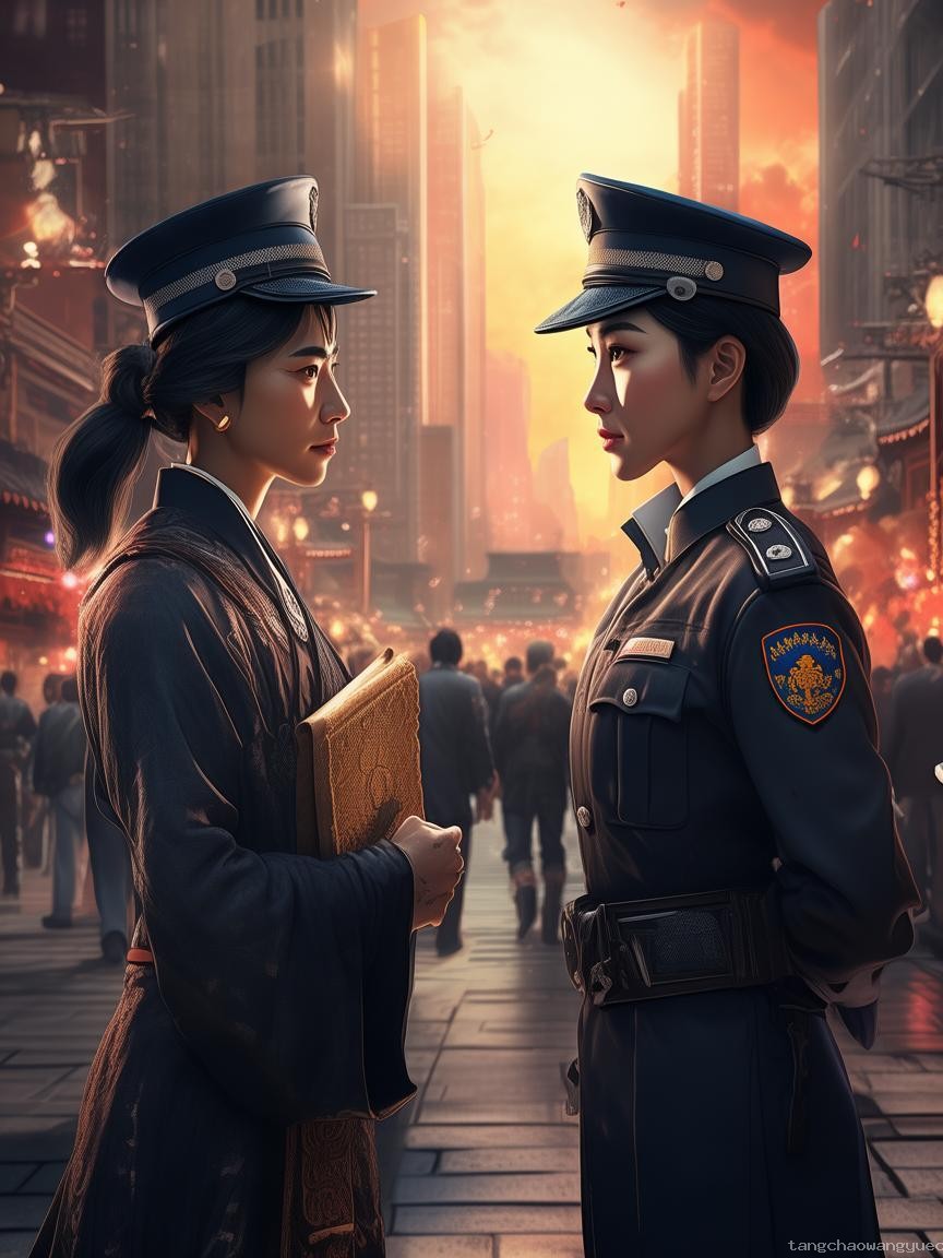 年轻天师与女警官的意外交锋：传统信仰与现代法律的碰撞